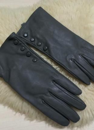 Перчатки осень-зима кожа жен. m-lр.f&f вьетнам