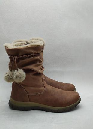 Сапожки сапоги теплые graceland 35р