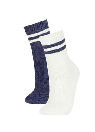 2 пары! набор! теплые мягкие плюшевые носки primark размер: 37/42