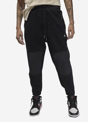 Теплі спортивні штани тедді nike lite flight RS-X fleece pant dv1570-010