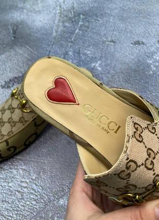 Женские мюли gucci | женские тапочки гучи 36 размер2 фото