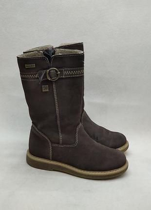 Чобітки замшеві чоботи утеплені richter 27р