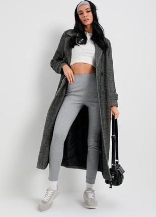 Леггинсы светло-серые на s р