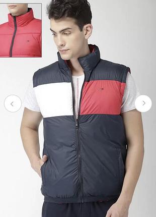 Жилетка/безрукавка тепла двостороння tommy hilfiger