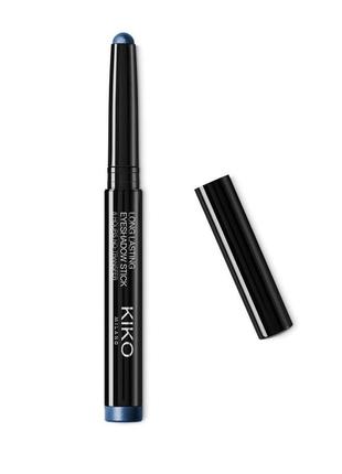 Тени для век исключительной фиксации kiko milano long lasting eyeshadow stick 49 ультрамарин синий