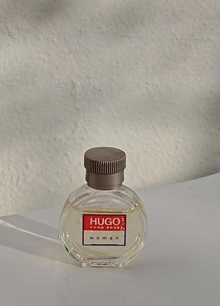 Hugo women от hugo boss, парфюм винтажная миниатюра