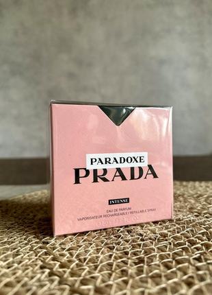 Парумована вода prada triangular logo plaque sneakers item eau de parfum 50ml
