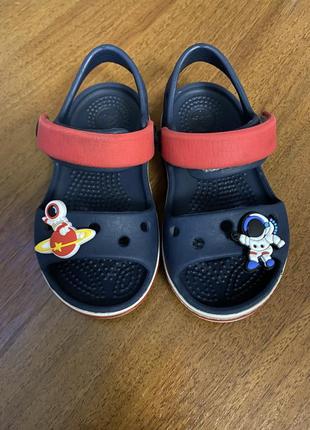 Сандалии босоножки crocs размер 22-23 с6 13,5 см