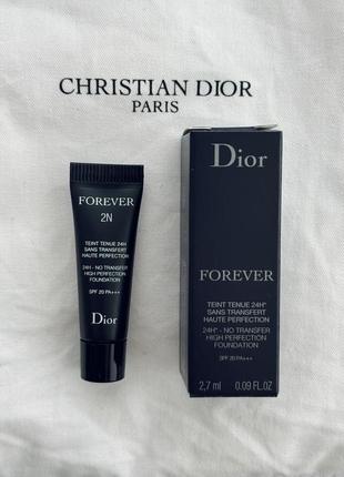 Тональная основа dior forever
