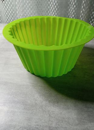 Форма силіконова для випікання пирогів, кексів, пасок, кругла