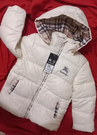 Курточка детская зимняя burberry