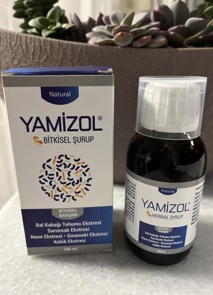 Yamiziol -  травяний змішаний сироп . 100 ml