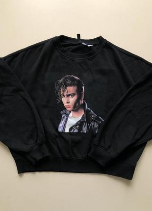 Світшот плаксій плакса кофта джонні депп светр толстовка оверсайз кофта