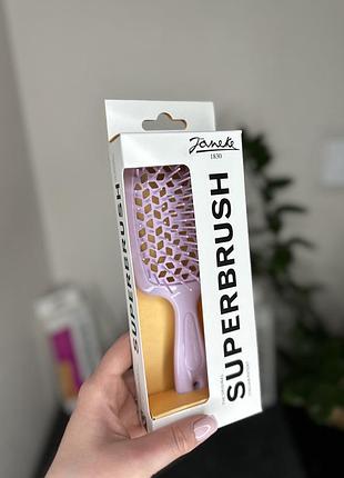 Щітка janeke 1830 superbrush the original italian patent бузкова