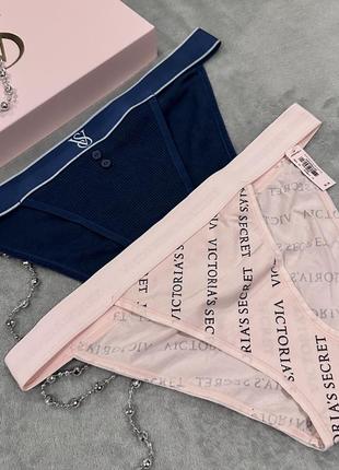 Комплект трусиків вікторія сікрет оригінал victoria’s secret