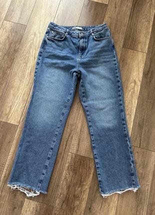 Продам прямые джинсы zara2 фото