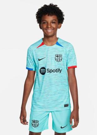 Дитяча підліткова футболка nike kids fc barcelona 3rd stadium