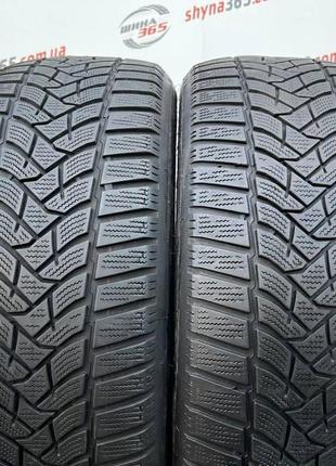 Шины б/у зимняя 215/55 r17 dunlop winter sport 5 4mm