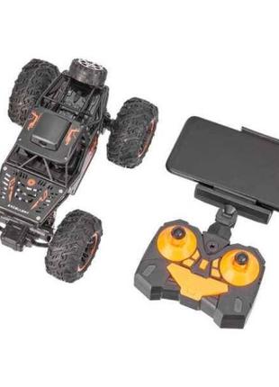 Машинка на радиоуправлении багги с камерой 1mp zipp toys cam черный