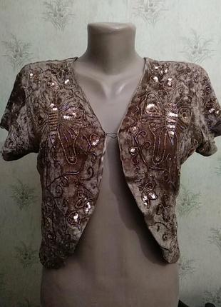 Оксамитова болеро masti