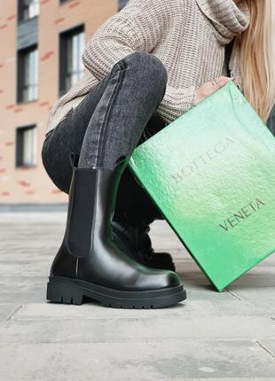 Женские ботинки bottega stretch veneta