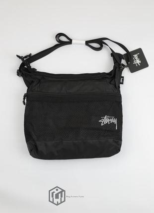 Сумка через плечо stussy черный