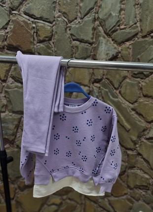 Костюм zara на девочку. 2-3 р, 3-4 р, 4-5 р, 5-6 р, 7-8 р