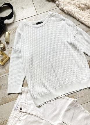 Вʼязаний пуловер zara
