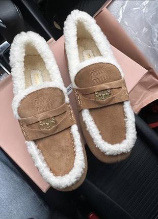 miu 2way miu 2way лоферы