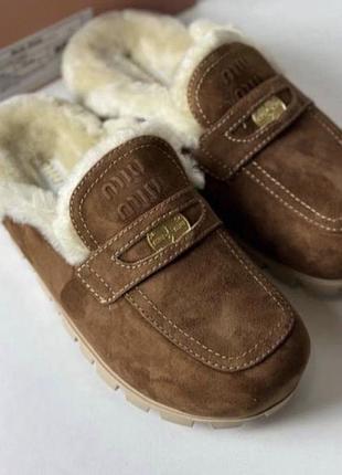 miu 2way miu 2way лоферы