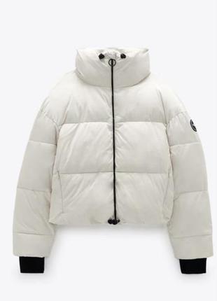 Пуховик пуфер zara
