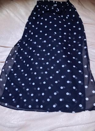 Спідниця (шифон)m, l.довж-100,поб-58.