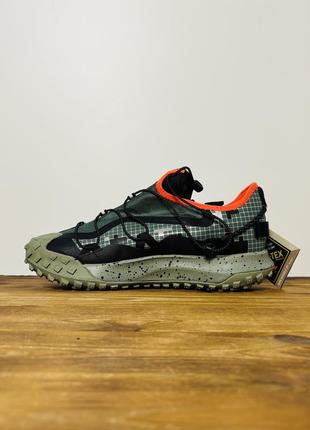 Зеленые мужские кроссовки nike acg mountain fly