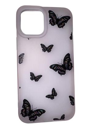 Панель 3d-бабочки для apple iphone 15 pink 3