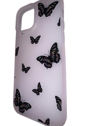 Панель 3d-бабочки для apple iphone 15 pink 5