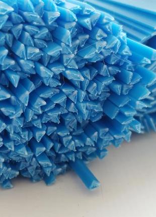 Рр прутки синий стержни пайка пластика pp бампера полоса палочки прутопой мото полипропилен полиэтилен стержневые электроды2 фото
