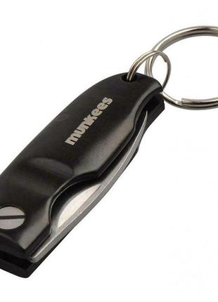 Брелок-ніж munkees 2514 folding knife i чорний (1012-2514-bk)