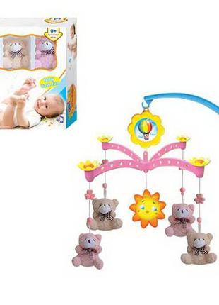 Карусель механічна xqt712 м'які іграшки, в коробці 32,5*25*7 см