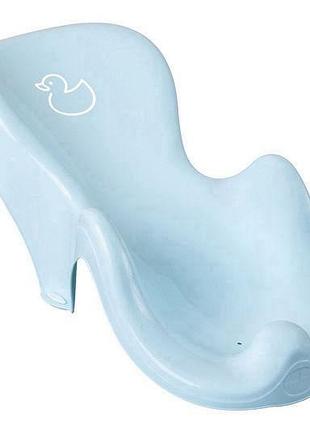 Гірка для купання протиковзка "каченя" (блакитна) dk-003-129 tega