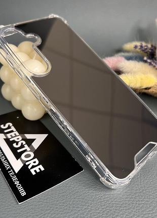 Чохол для samsung s24 із дзеркальною поверхнею глянсовий протиударний прозорий