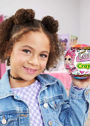 Набір-сюрприз ​lol surprise loves crayola one size