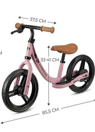 Беговел kinderkraft space dark pink 3