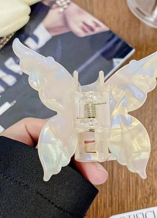 Заколка-крабік метелик