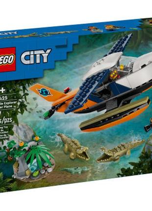 Конструктор lego city водний літак для дослідження джунглів (60425)
