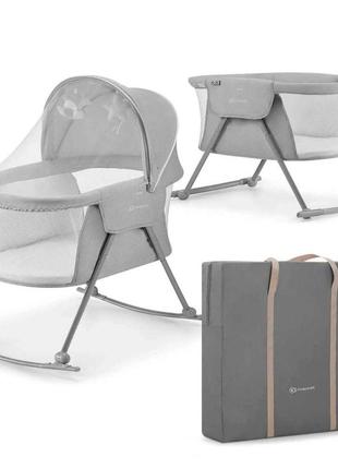 Люлька-гойдалка 3 в 1 kinderkraft lovi gray