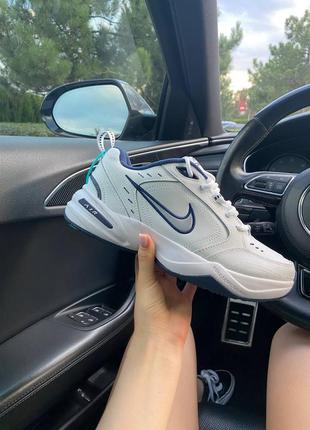 Чоловічі кросівки nike air monarch iv white-navy