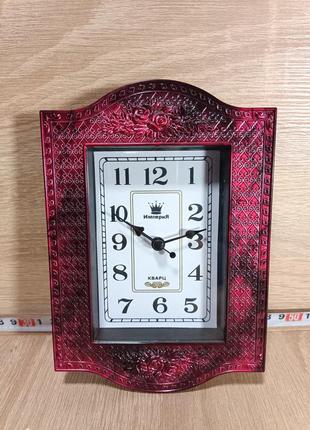 Часы  настенные фигурные классические