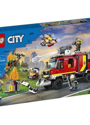 Конструктор lego city пожежна машина 502 деталі (60374)