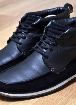 Clarks, оригинал кожаные ботинки
