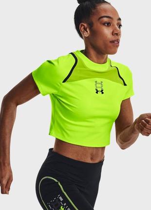 Женская кроп футболка under armour оригинал.